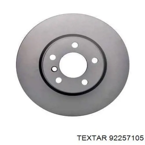 Compre 92257105 Textar Disco do freio dianteiro