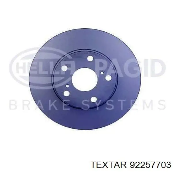 Compre 92257703 Textar Disco do freio dianteiro