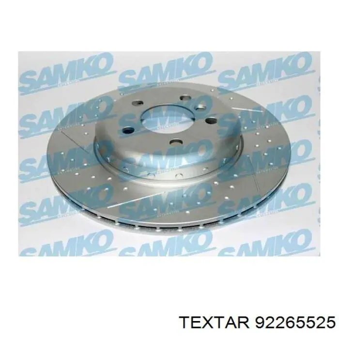 Compre 92265525 Textar Disco do freio traseiro