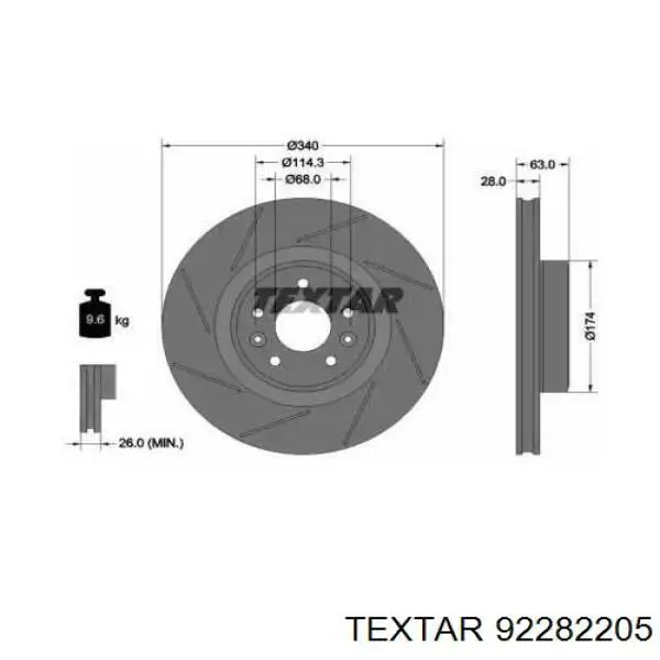 Compre 402060019R Renault (RVI) Disco do freio dianteiro