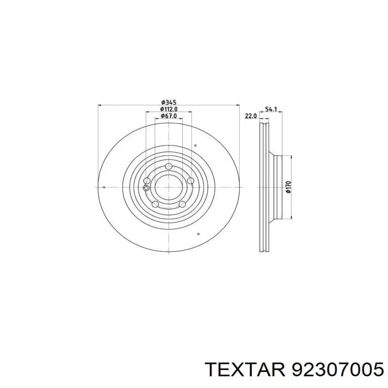 Disco do freio traseiro Mercedes A1674238900 preço, a partir de 88,65 USD