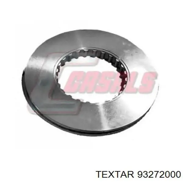 Compre 93272000 Textar Disco do freio dianteiro