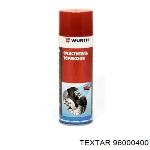 96000400 Textar Limpador dos sistemas de frenagem
