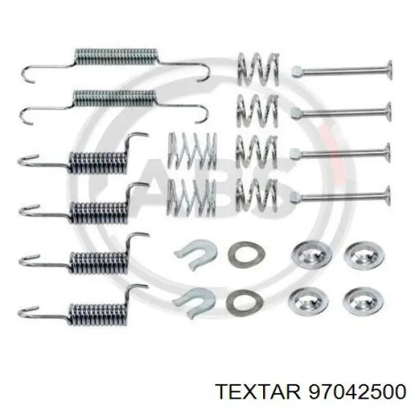 Kit de montagem das sapatas traseiras de tambor Textar 97042500 preço, a partir de 13,29 USD