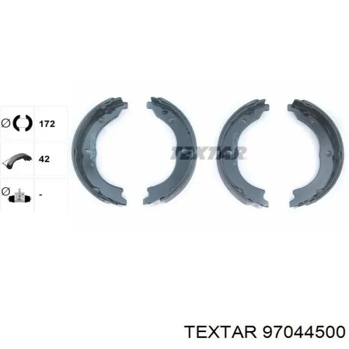 Kit de reparação do freio de estacionamento 77362111 Fiat/Alfa/Lancia