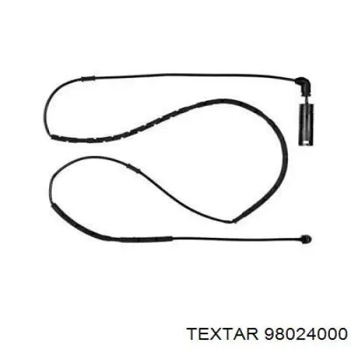 Sensor traseiro de desgaste das sapatas do freio Textar 98024000 preço, a partir de 9,08 USD