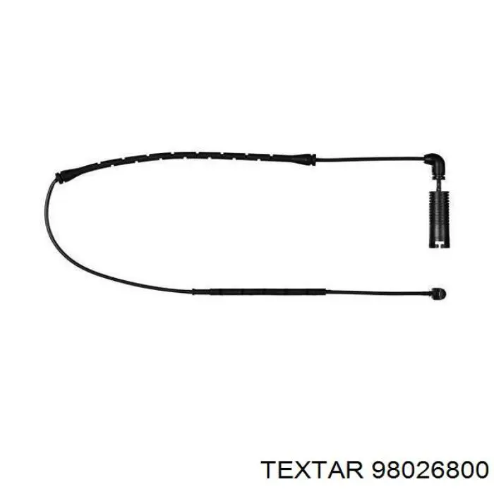 Sensor traseiro de desgaste das sapatas do freio Textar 98026800 preço, a partir de 7,80 USD