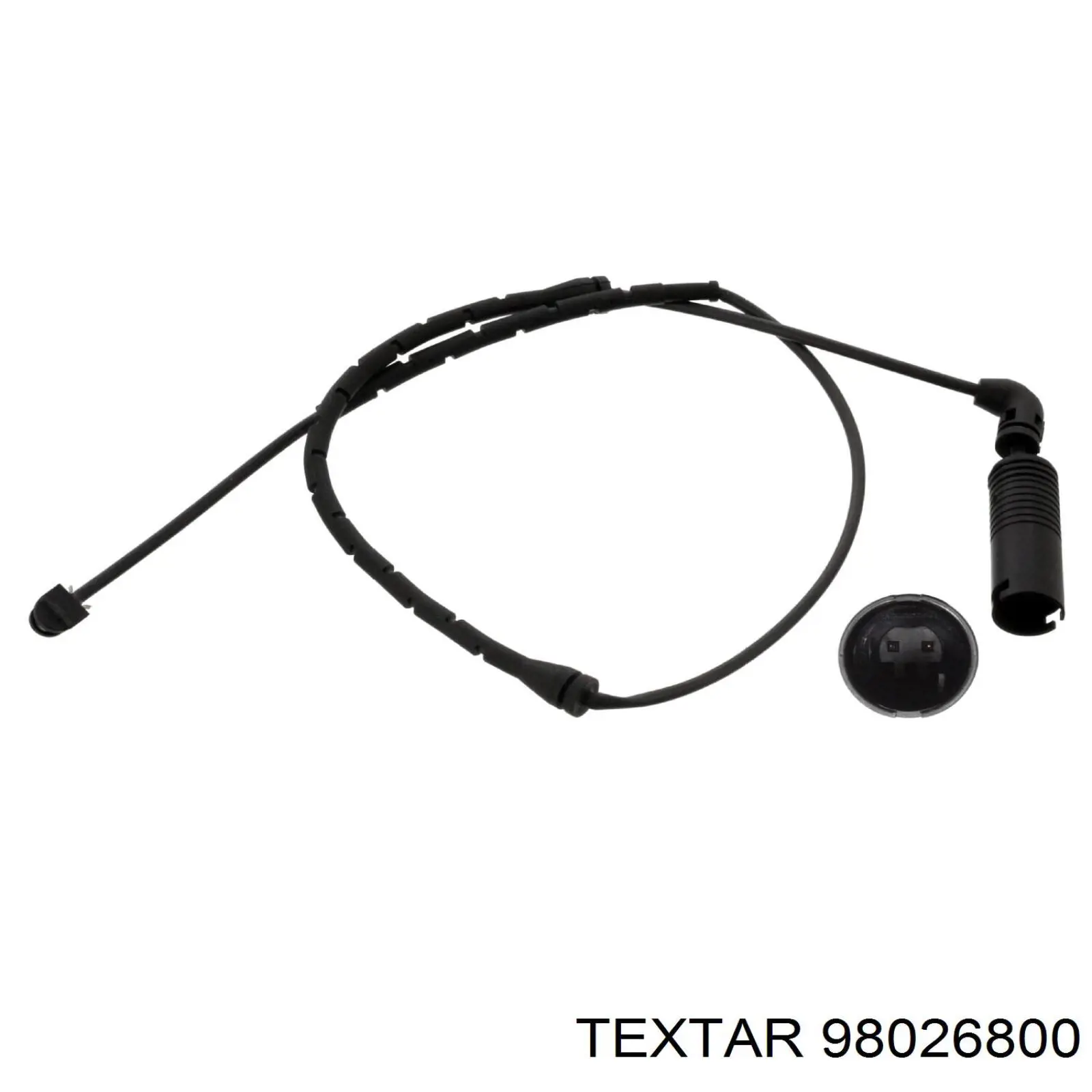 Compre 98026800 Textar Sensor traseiro de desgaste das sapatas do freio