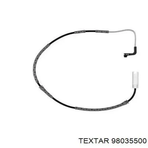 Sensor dianteiro de desgaste das sapatas do freio Textar 98035500 preço, a partir de 11,71 USD