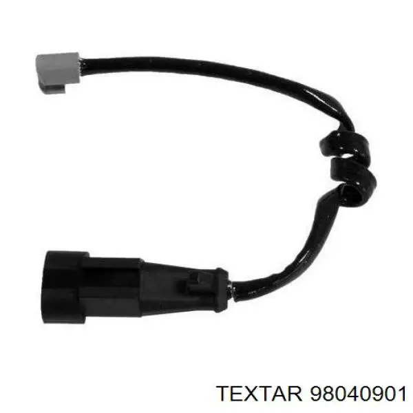 98040901 Textar Sensor dianteiro de desgaste das sapatas do freio