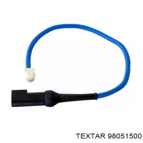 98051500 Textar Sensor traseiro de desgaste das sapatas do freio