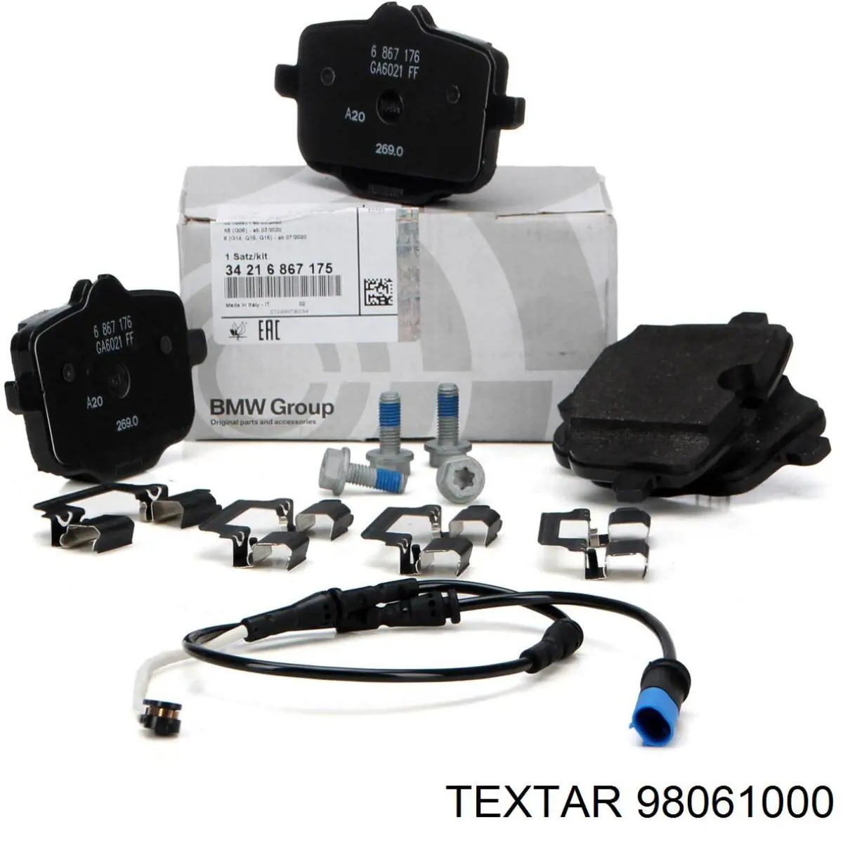 Compre 882152 Triclo Sensor traseiro de desgaste das sapatas do freio