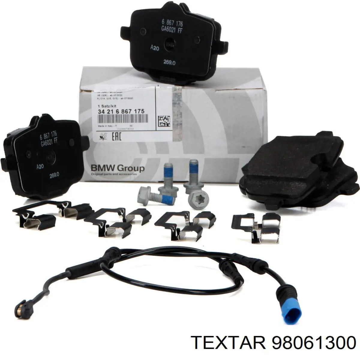 Compre 882154 Triclo Sensor traseiro de desgaste das sapatas do freio