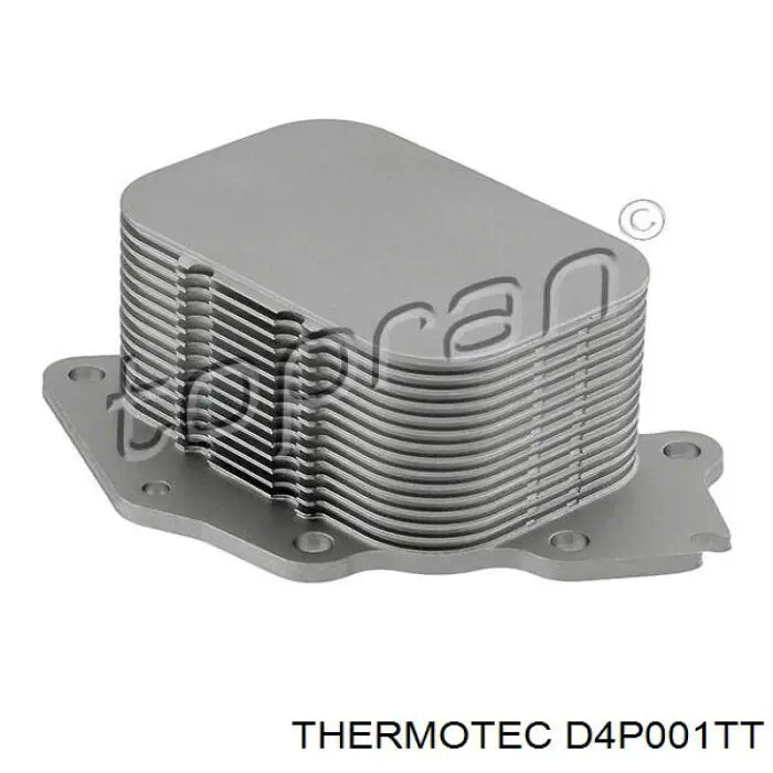 D4P001TT Thermotec Radiador de óleo (frigorífico), debaixo de filtro