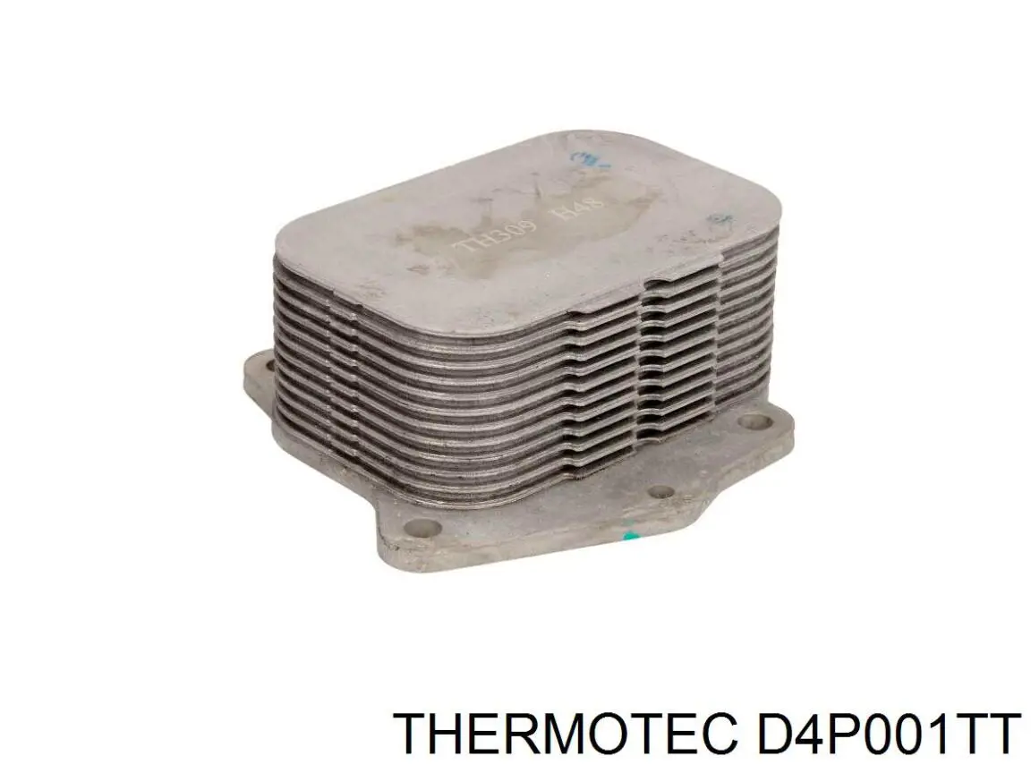 Radiador de óleo (frigorífico), debaixo de filtro D4P001TT Thermotec