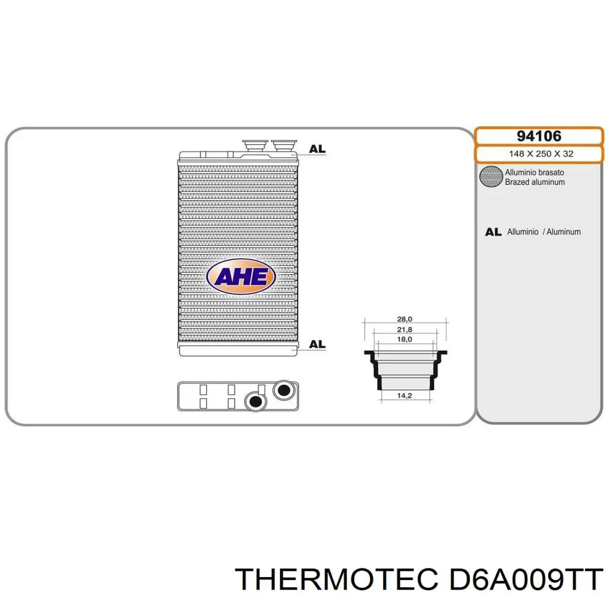 Compre 489012N Dasis Radiador de forno (de aquecedor)