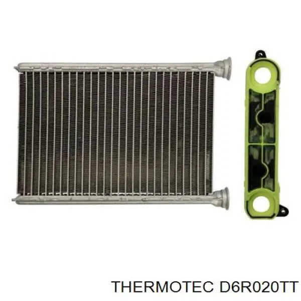 Radiador de forno (de aquecedor) 6014N81 Polcar