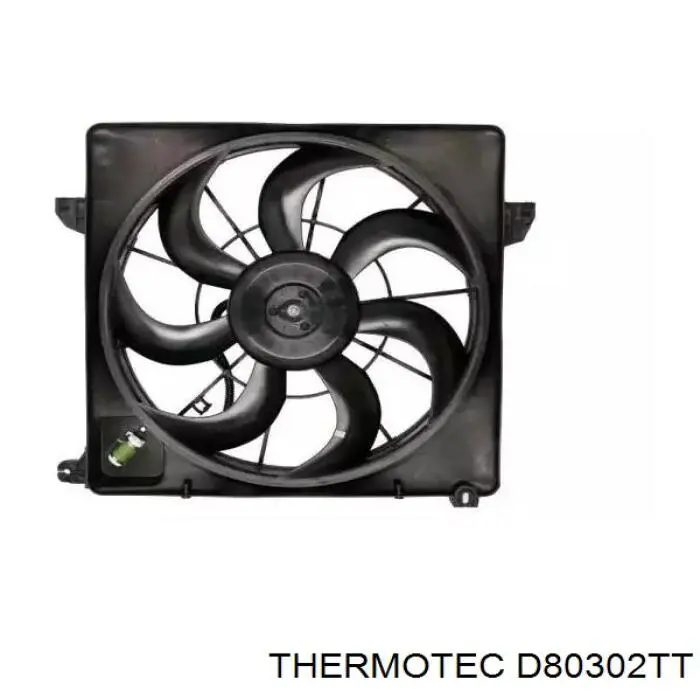 253802P000 Hyundai/Kia Difusor do radiador de esfriamento, montado com motor e roda de aletas