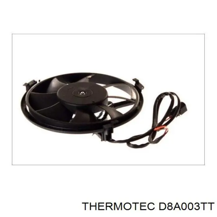 Compre D8A003TT Thermotec Ventilador elétrico de esfriamento montado (motor + roda de aletas)