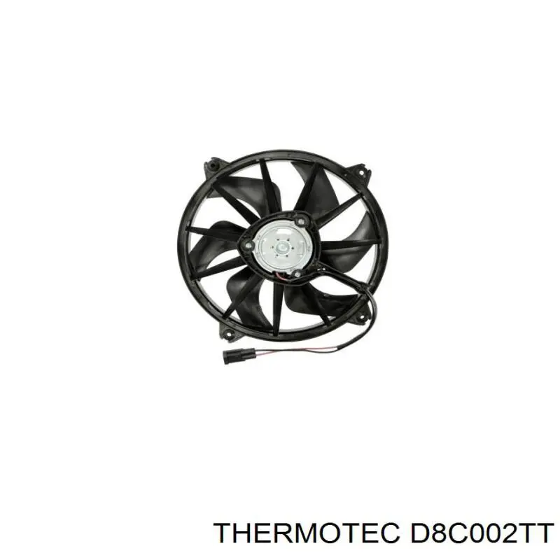 Ventilador elétrico de esfriamento montado (motor + roda de aletas) 420600 Kale