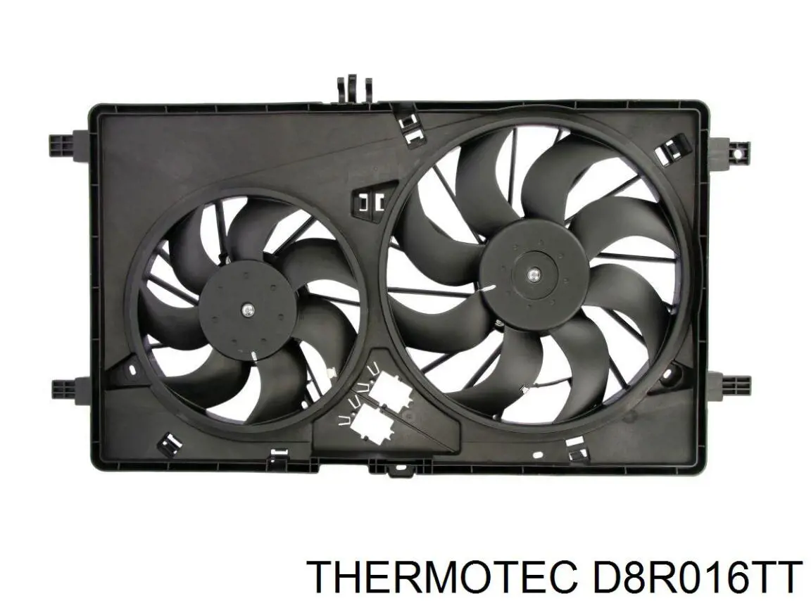 348510 Kale Ventilador elétrico de esfriamento montado (motor + roda de aletas) esquerdo