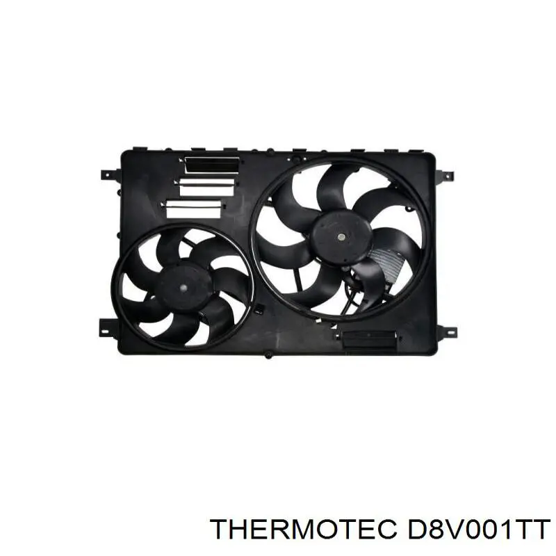 Difusor do radiador de esfriamento, montado com motor e roda de aletas 321923W3 Polcar