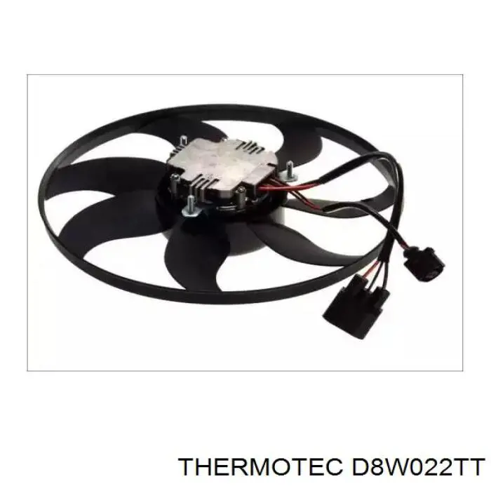 Ventilador elétrico de esfriamento montado (motor + roda de aletas) esquerdo Thermotec D8W022TT preço, a partir de 78,32 USD