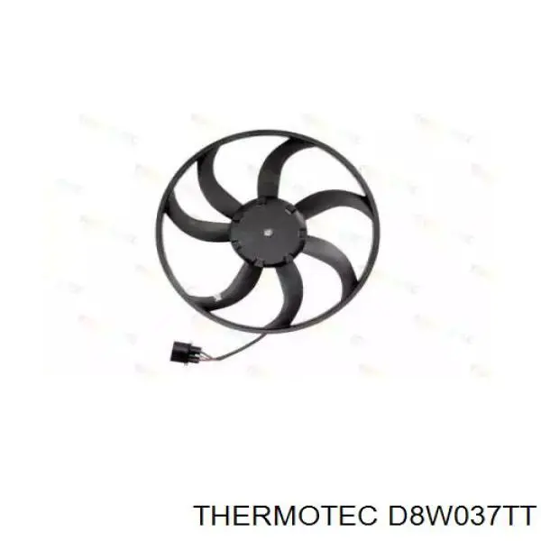 Ventilador elétrico de esfriamento montado (motor + roda de aletas) esquerdo 30959017 AND