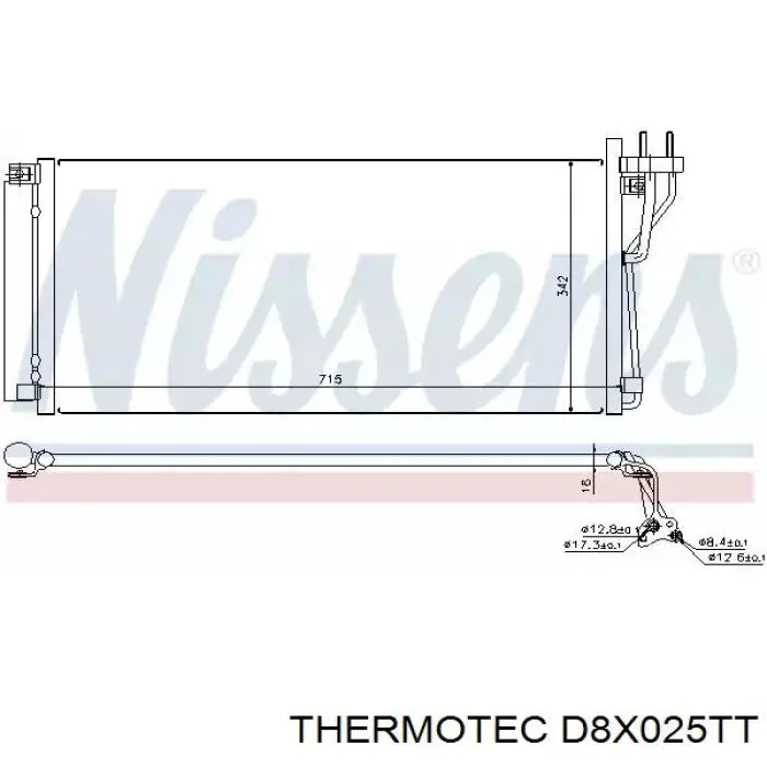 1341264 General Motors Ventilador elétrico de esfriamento montado (motor + roda de aletas)