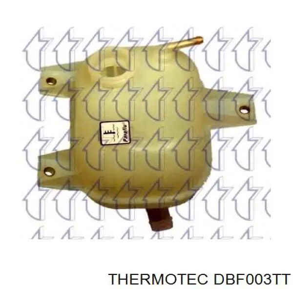 DBF003TT Thermotec Tanque de expansão do sistema de esfriamento