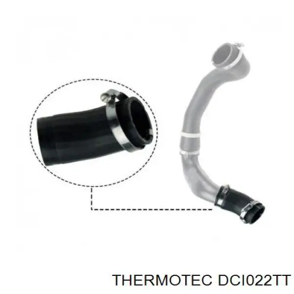Compre DCI022TT Thermotec Mangueira (cano derivado) de intercooler
