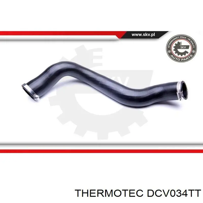DCV034TT Thermotec Mangueira (cano derivado) de intercooler