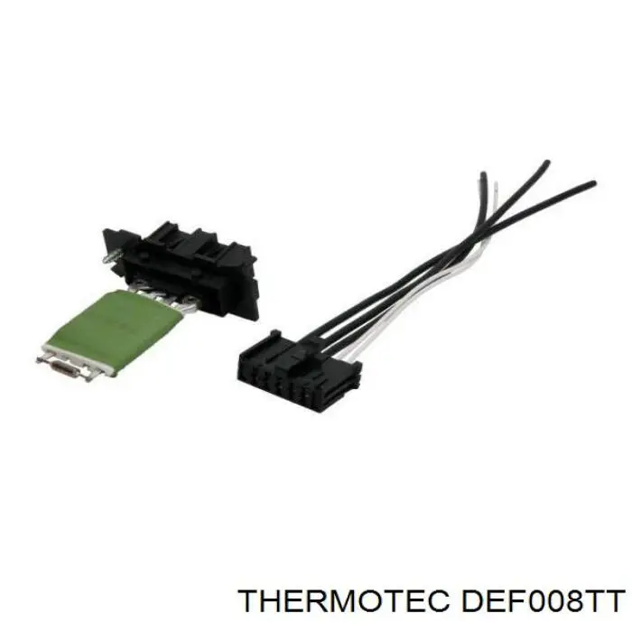 Resistor (resistência) de ventilador de forno (de aquecedor de salão) Thermotec DEF008TT