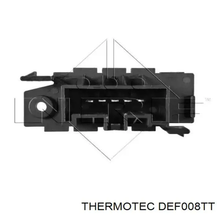 Resistor (resistência) de ventilador de forno (de aquecedor de salão) DEF008TT Thermotec