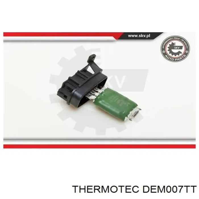 Resistor (resistência) de ventilador de forno (de aquecedor de salão) Polcar 5062KST1