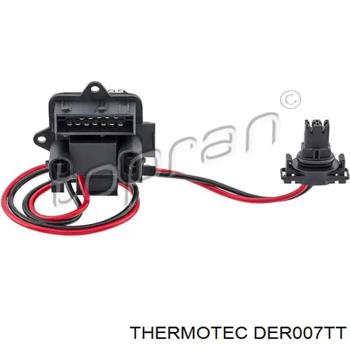 Resistor (resistência) de ventilador de forno (de aquecedor de salão) DER007TT Thermotec