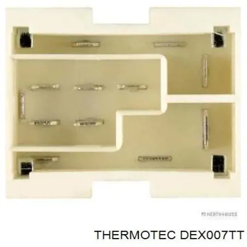 Resistor (resistência) de ventilador de forno (de aquecedor de salão) DEX007TT Thermotec