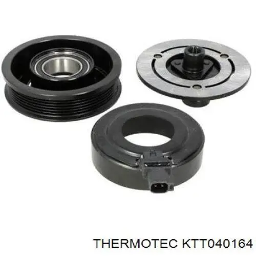 KTT040164 Thermotec Polia do compressor de aparelho de ar condicionado