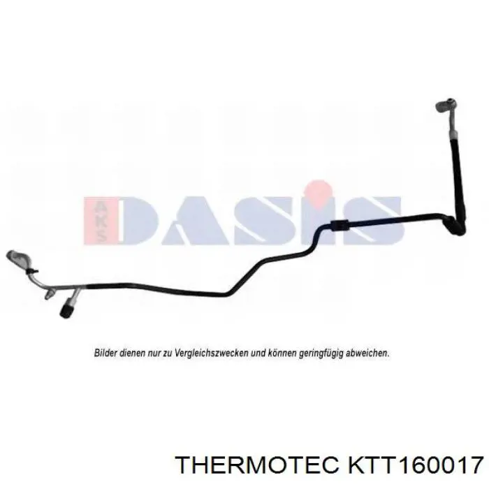 Compre KTT160017 Thermotec Mangueira de aparelho de ar condicionado, desde o radiador até o vaporizador