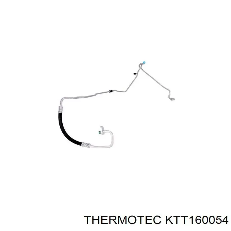 KTT160054 Thermotec Mangueira de aparelho de ar condicionado, desde o radiador até o vaporizador