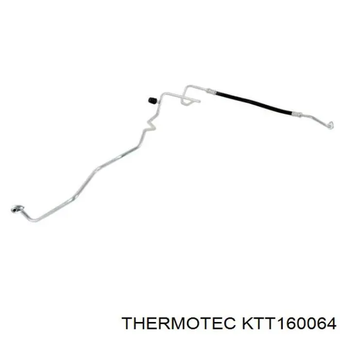 KTT160064 Thermotec Mangueira de aparelho de ar condicionado, desde o radiador até o vaporizador