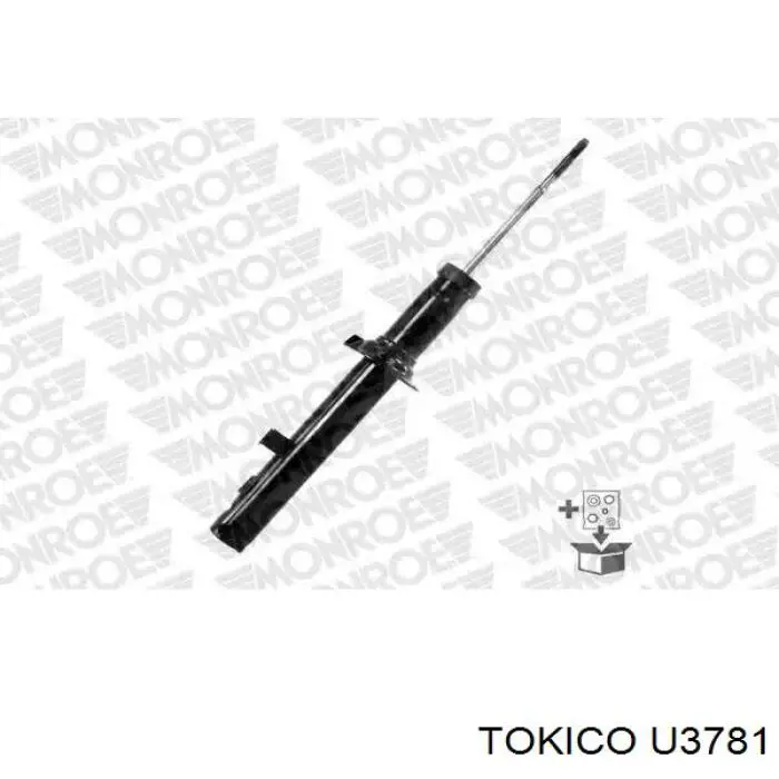 Amortecedor dianteiro U3781 Tokico