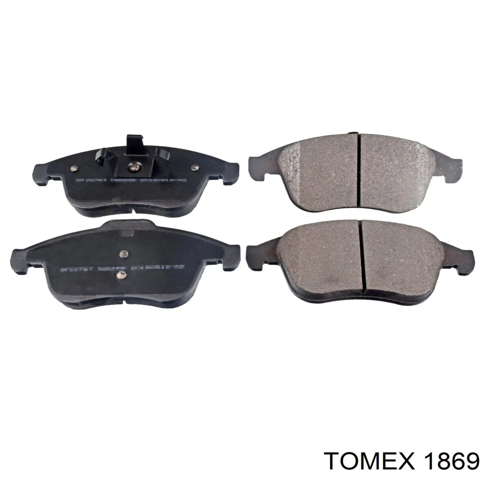 Sapatas do freio traseiras de disco D2Y12643Z Mazda