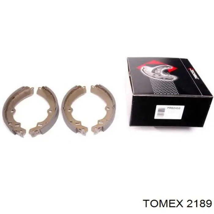 Sapatas do freio traseiras de tambor Tomex 2189 preço, a partir de 21,42 USD