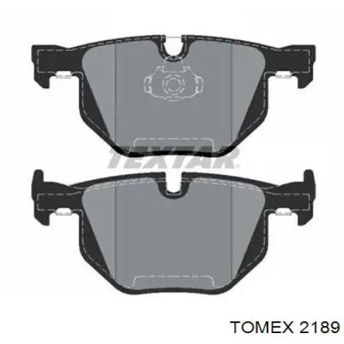 Compre 2189 Tomex Sapatas do freio traseiras de tambor