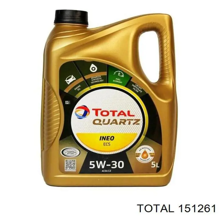 Óleo para motor 151261 Total