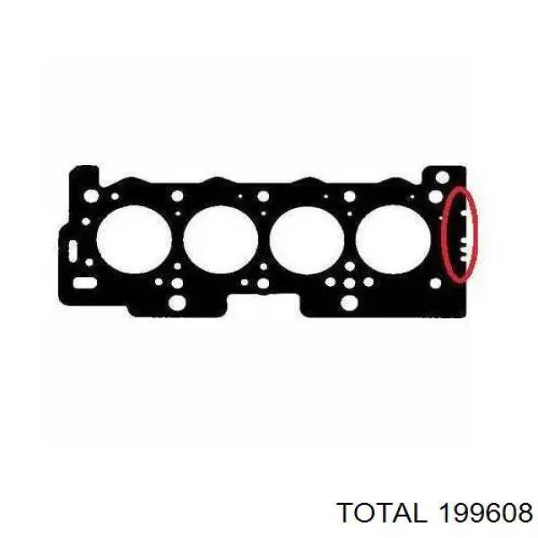 199608 Total Óleo para motor