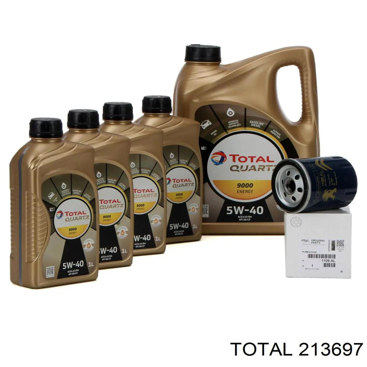Óleo para motor Total 213697 preço, a partir de 49,69 USD