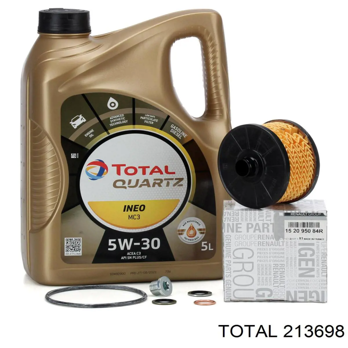 213698 Total Óleo para motor
