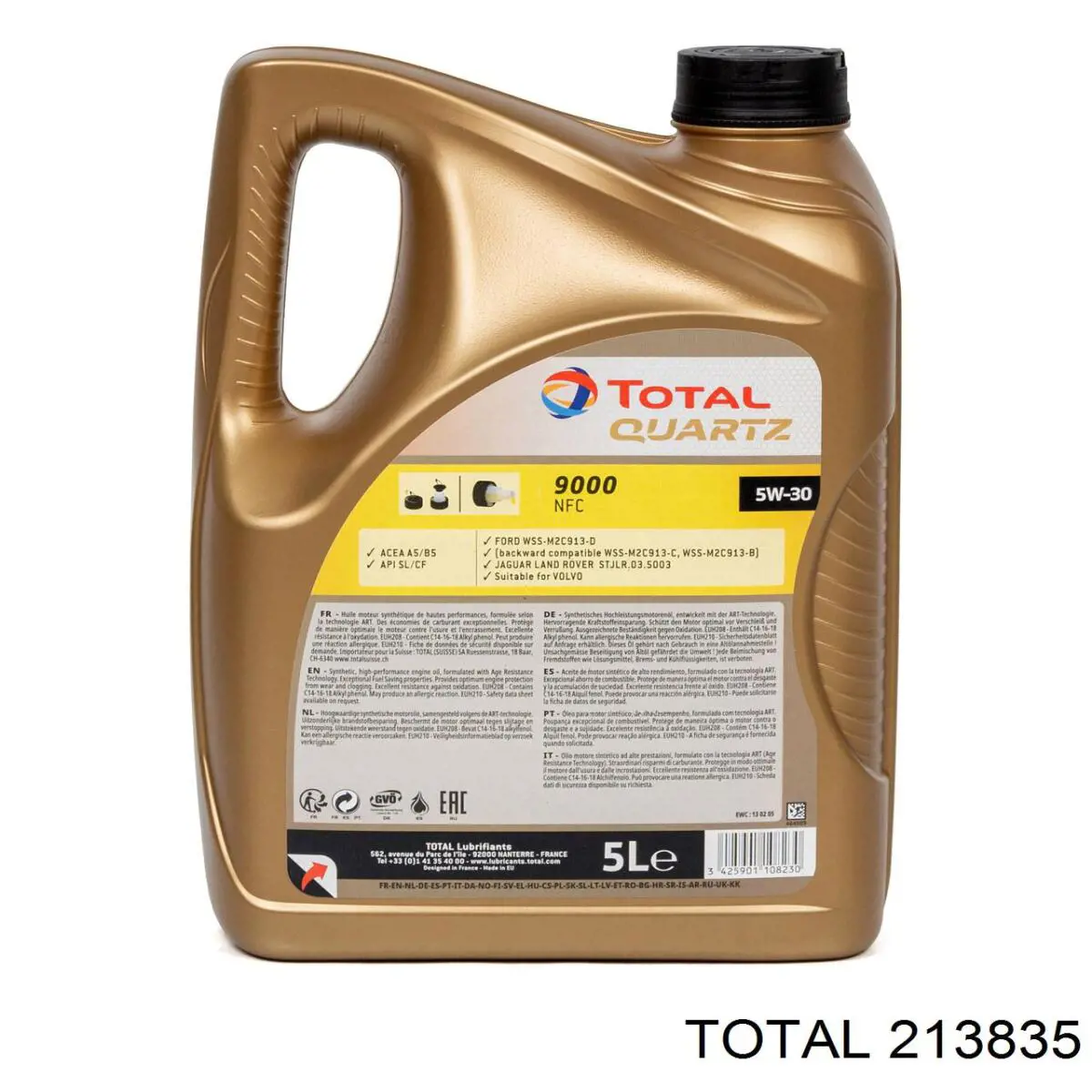 213835 Total Óleo para motor